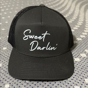 Sweet Darlin' Black Trucker Hat